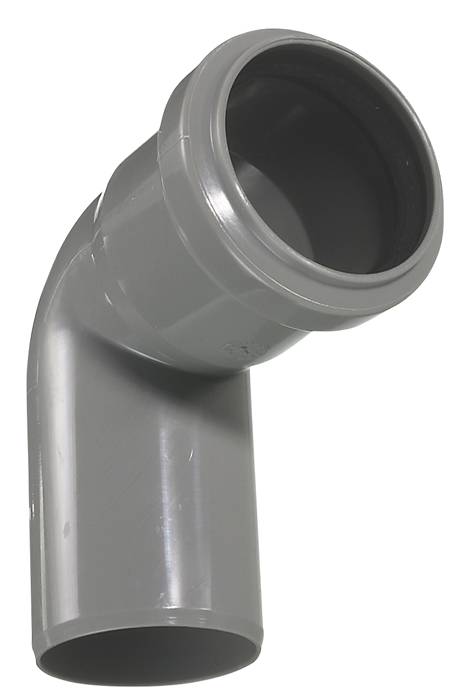 PP bøjning grå 50 mm x 87 gr.